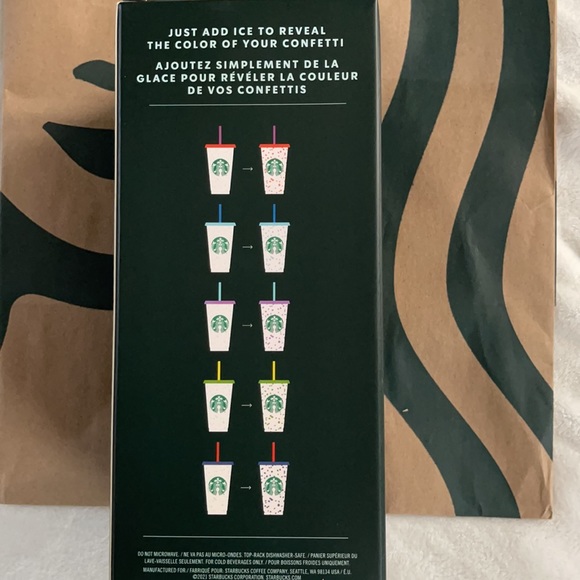 Starbucks Color Changing Cups X 5 - Picture 4 of 4
